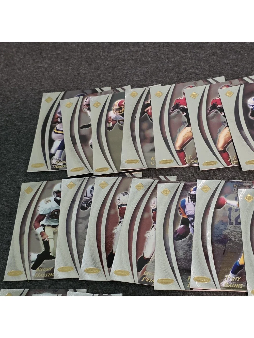 34 Card Lot 1998 Collector's Edge Masters All #/5000 NFL Football